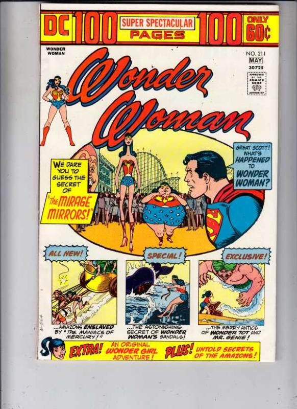 Wonder Woman #211 (May-74) VF/NM High-Grade Wonder Woman