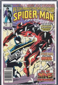 The Spectacular Spider-Man #110 (1986) Spider-Man