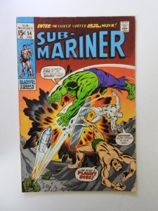 Sub-Mariner #34 (1971) VG condition