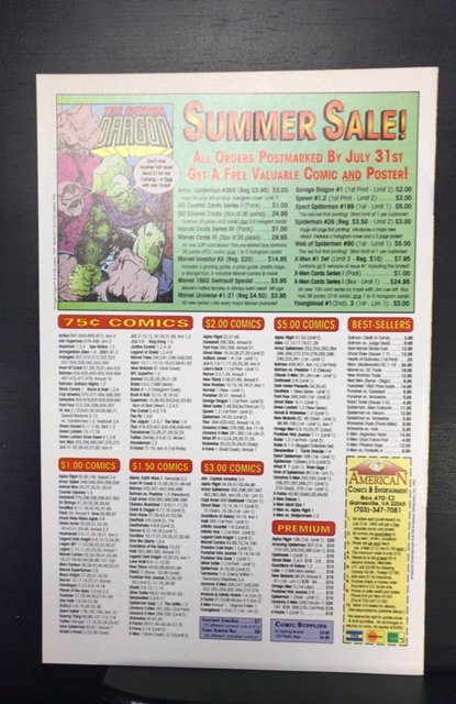 The Malibu Sun #14 (1992) nm