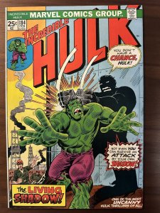 Incredible Hulk #184 VF Cover art by Herb Trimpe (Marvel 1975) MVS Intact
