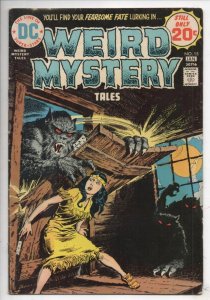 WEIRD MYSTERY Tales #15, FN Vampire Mountain, Werewolf, 1974 1975