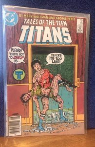 Tales of the Teen Titans #45 Newsstand Edition (1984)