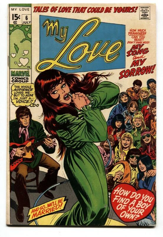 My Love #6 1970-Marvel-Dick Ayers-Sal &John Buscema-Gene Colan-fn