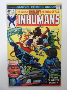 The Inhumans #1 (1975) VG Condition!