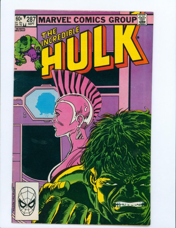 The Incredible Hulk #287 Direct Edition (1983)