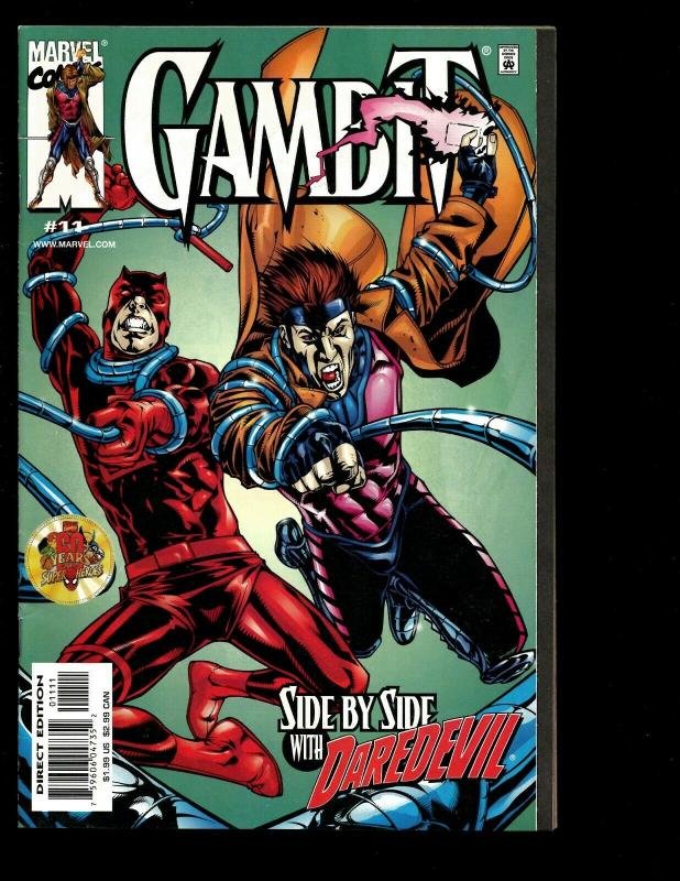 Lot Of 10 Gambit Marvel Comics # 10 11 12 13 14 15 16 17 18 19 Rogue X-Men EK10