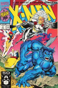 X-Men #1 Storm and Beast Cover (1991) X-Men [Key Issue]