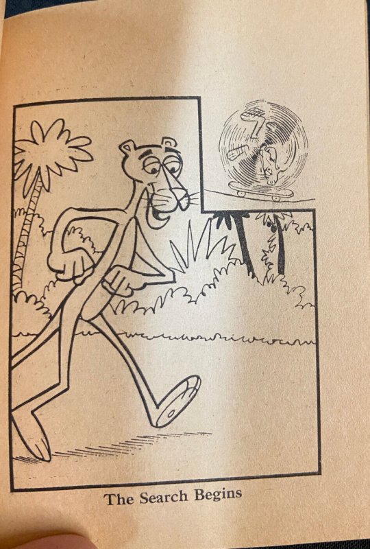 WHITMAN BIG LITTLE BOOK THE PINK PANTHER 1976 VF