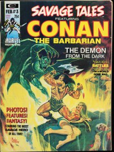 Savage Tales #3 (1974) Conan