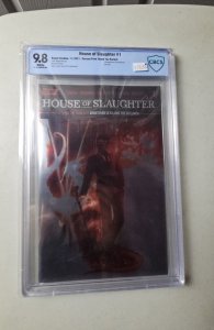 House of Slaughter #1 - Second Print Thank You Var. CBCS 9.8