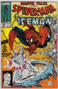 Marvel Tales #227 (1989) Iceman McFarlane Cover!