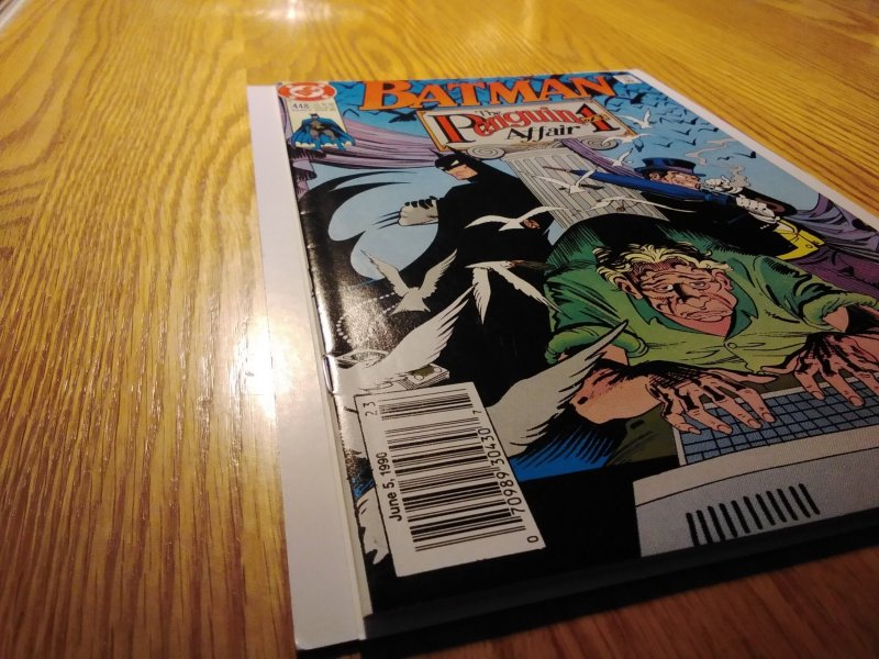 Batman #448 Newsstand Edition (1990)
