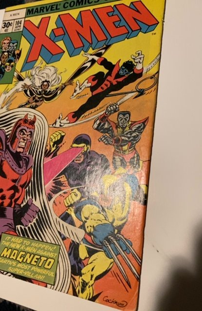 The X-Men #104 (1977)the gentlemen's name is magneto