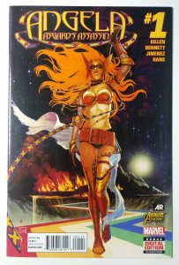 Angela: Asgard's Assassin #1 (9.4, 2015) 1st app of Sera & Laussa