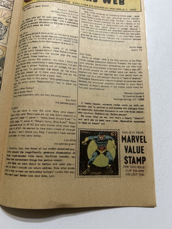 Amazing Spider-Man #146 F 6.0 Marvel 1975 Scorpion