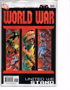 DC Comics 52 World War 3 United We Stand #4 NM Ethan Van Sciver