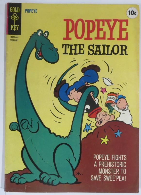 POPEYE (Gold Key, 2/1966) 79 VG COMICS BOOK