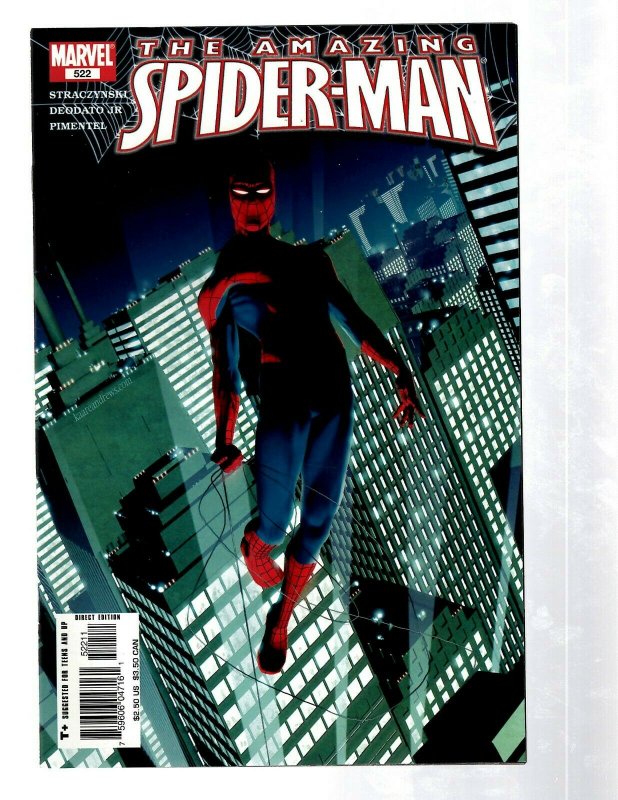 8 Amazing Spider-Man Marvel Comic Books # 516 517 518 519 520 521 522 523 RB27