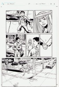 BPRD: Dead Remembered #2 Pg. 6 - INTERIOR PAGE - KARL MOLINE 2011 (HELLBOY UNI)