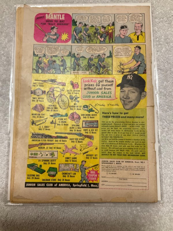 Superboy #55 (1957) Good/Good+ Quality