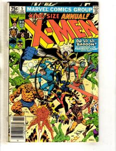 Lot Of 4 Uncanny X-Men Marvel Comic Books ANNUALS # 3 4 5 6 Wolverine CR55