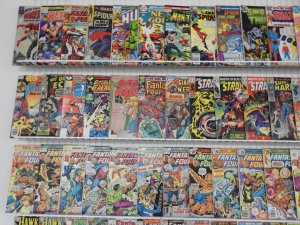 Huge Lot Silver/Bronze Comics W/Hulk, Spider-Man, Batman, Fantastic Four, DD+
