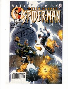 Peter Parker: Spider-Man #47 (2002) Signed on Cover By Artist w/COA