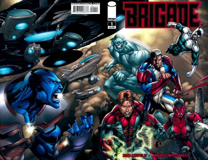 Brigade (4th Series) #1 VF/NM; Image | save on shipping - details inside