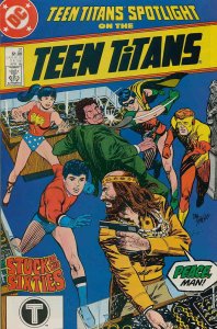 Teen Titans Spotlight #21 VG ; DC | low grade comic Last Issue
