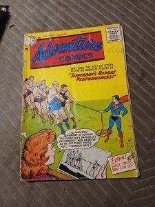 Adventure Comics 222 DC 1956 Superboy, Aquaman Silver Age Superhero Green Arrow