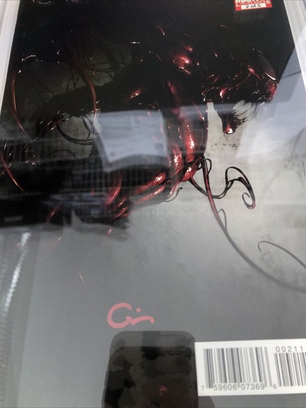Carnage (2011) # 2 (CGC 9.8 SS) Signed Clayton Crain * Marvel Comics * Zeb Wells