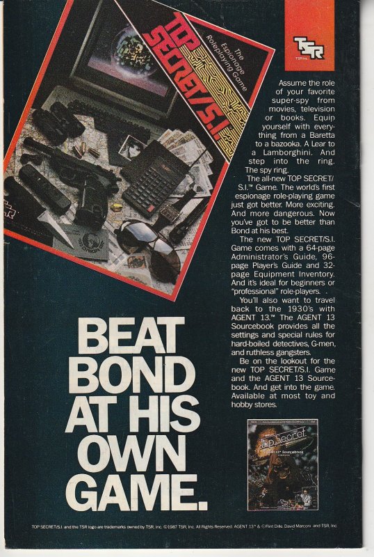 Daredevil(vol. 1)# 249 Enter: Wolverine and 1st appearance of Bushwacker