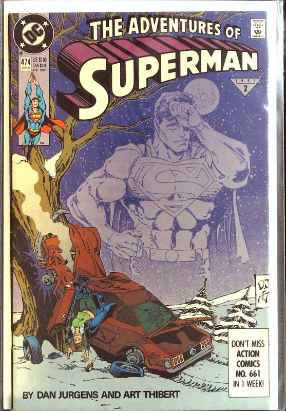 Adventures of Superman #474 (1991)