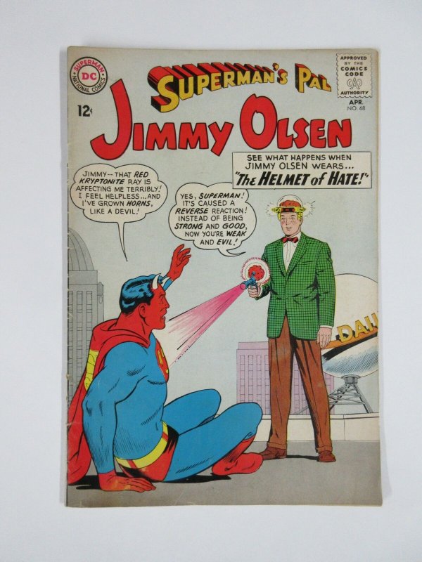 JIMMY OLSEN 68 VG April 1963