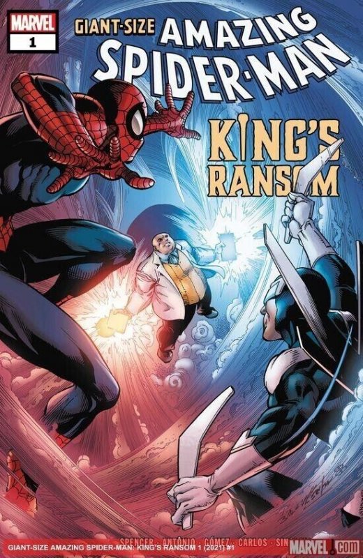 Giant-Size Amazing Spider-Man: King's Ransom (2021) #1 NM Bagley Cover