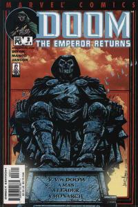 Doom: The Emperor Returns #3 VF/NM; Marvel | save on shipping - details inside