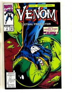 Lot Of 5 Venom Lethal Protector Marvel Comic Books # 1 3 4 5 6 Spider-Man J345