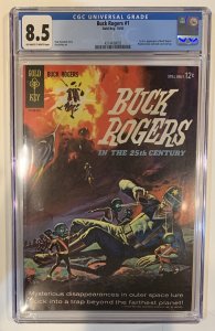 (1964) Gold Key BUCK ROGERS IN THE 25th CENTURY #1 CGC 8.5 OW/WP!