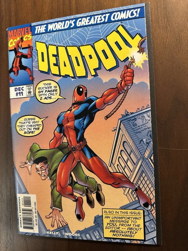 Deadpool #11 VF Direct Ed. Amazing Fantasy 15 Homage (Marvel 1997)