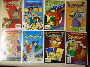 Hi-Grade Simpsons Lot 36 Different From:#1-49 8.0 VF (1993-2000)