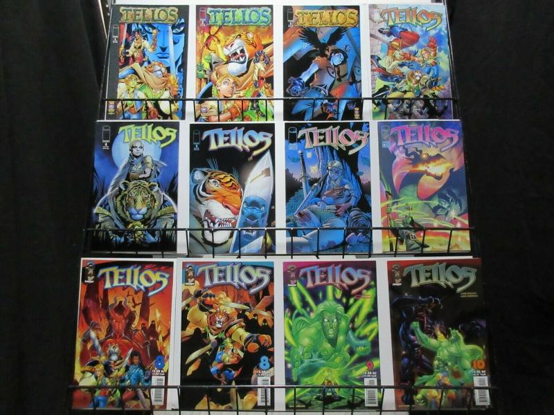 TELLOS 1-4,4B,5-8,8B,9-10 complete fantasy/adventure