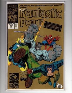 Fantastic Four #348 Second Print Cover (1991) - [•ID#094]