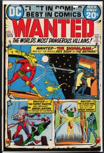 Wanted, The World's Most Dangerous Villains #1 (1972) Green Arrow