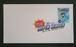 DC Comics 2006 SDCC USPS Stamped Envelope Set of 10! 1st DAY ISSUE Commemorative