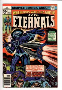 ETERNALS(KIRBY,1976) 11 VF 8.0;1st APP DRUIG;+ 1st KINGO SUNEN