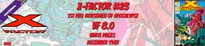X-Factor 23 VF 8.0 1st Full Horsemen of Apocalypse Marvel 1987