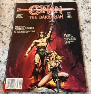 Marvel Super Special Magazine # 21 VF Comic Book Conan The Barbarian 3 J390