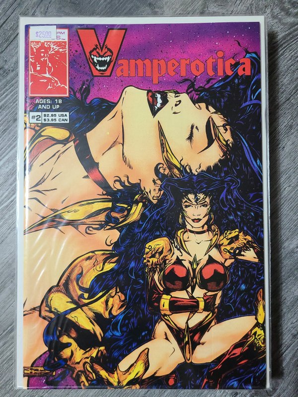 Vamperotica 2-10 & Signed GOLD Commemorative Edition