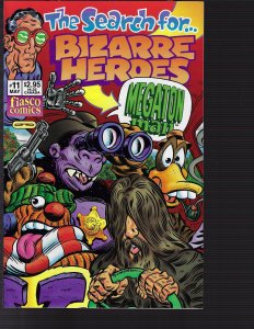 Bizarre Heroes #11 (Fiasco Comics, 1990)) NM - Auto Ron Simpson